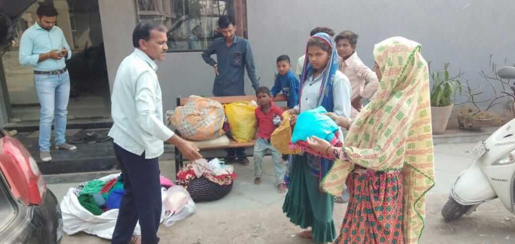 Distribution of Clothes from Wishing Wardrobe