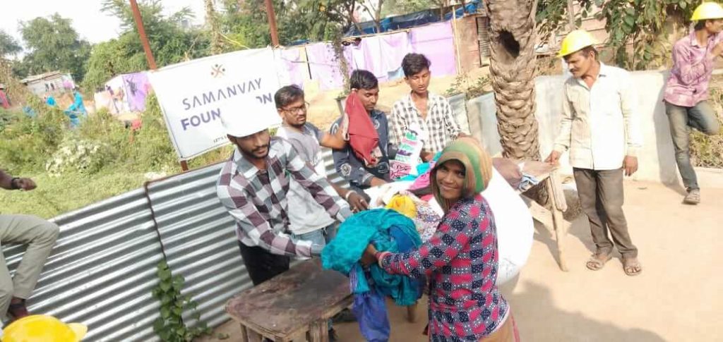Distribution of Clothes from Wishing Wardrobe