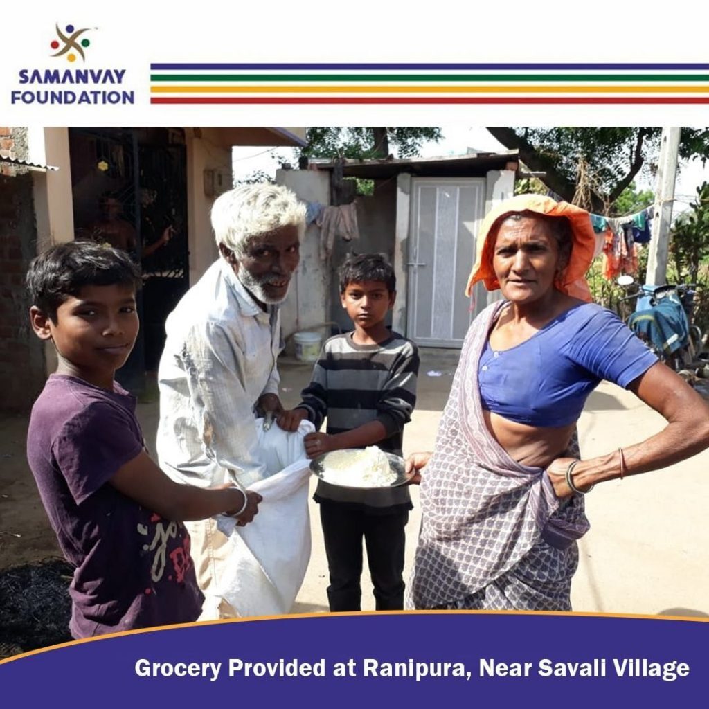 Grocery Provided at Ranipura Village