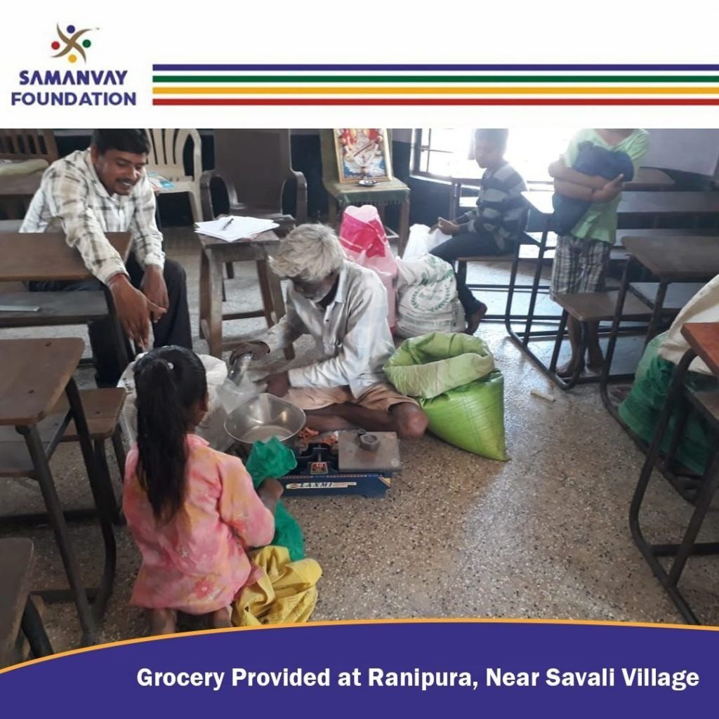 Grocery Provided at Ranipura Village